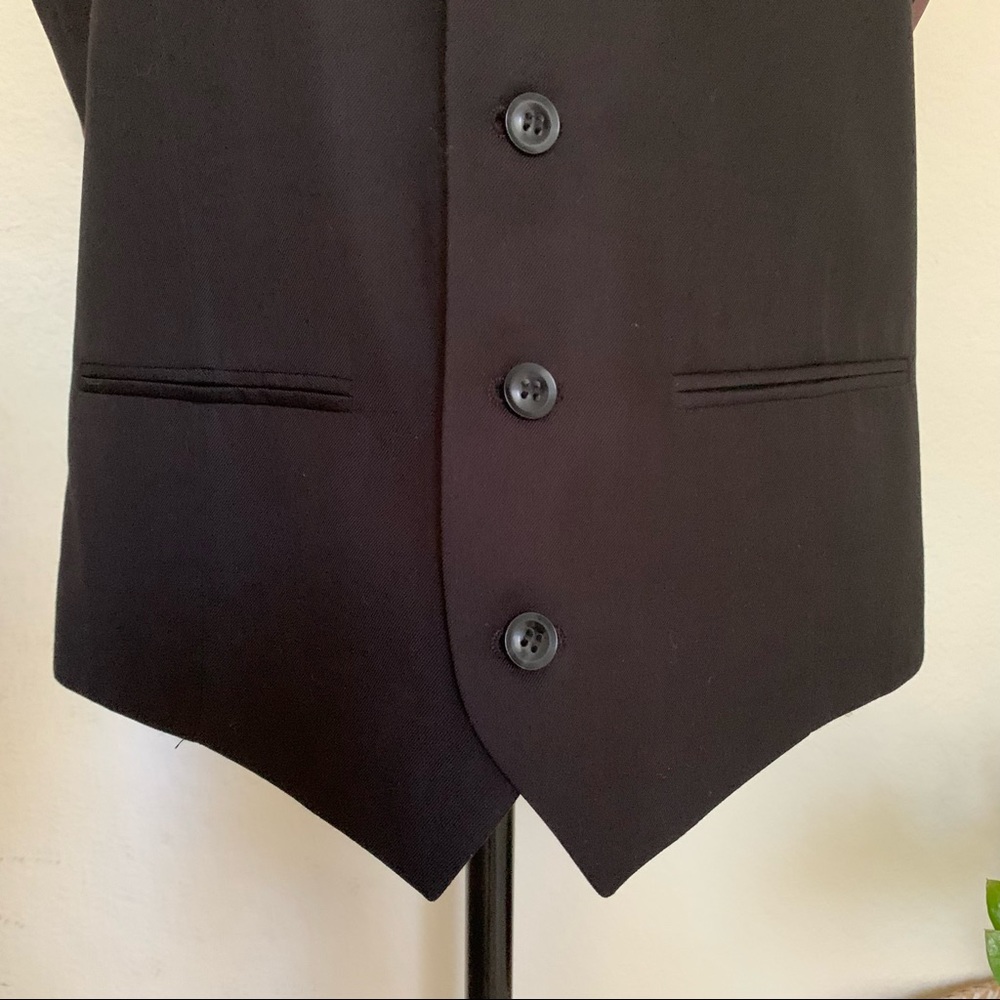 Mens Black Topman Slimfit Suit. - Picture 12 of 16